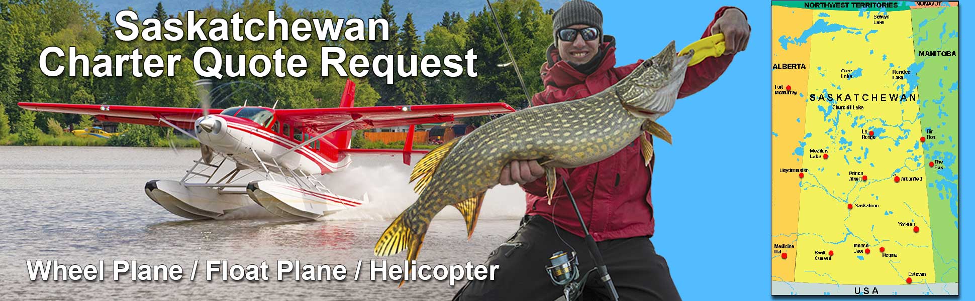 Saskatchewan Air charter Flights